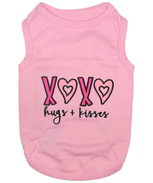 XOXO hugs & kisses Dog T-Shirt